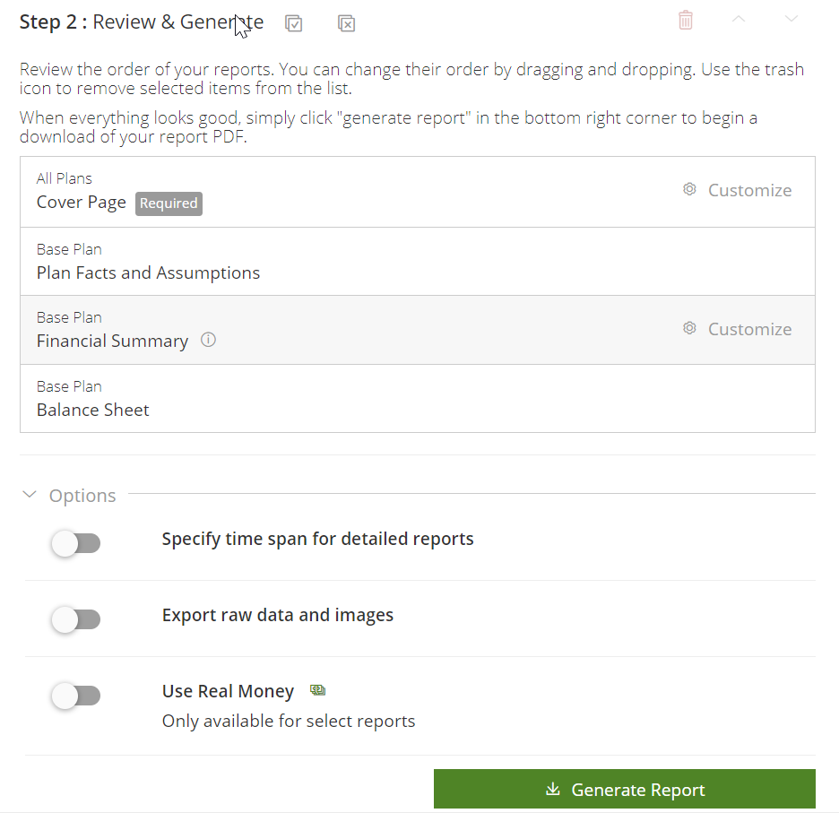Report Sets - How to select and save a reusable set of reports - UK ...