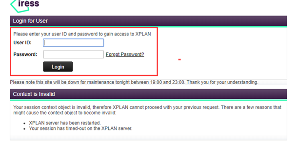 xplan adviser login