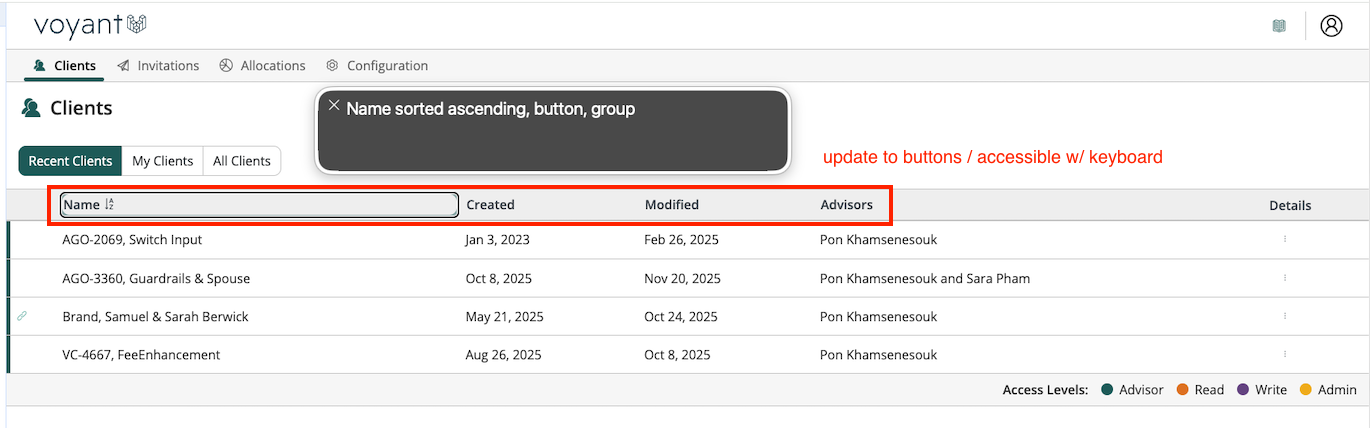 CIBC-1704 client list table headers now buttons.png